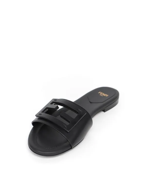 Fendi Chanclas - Negro