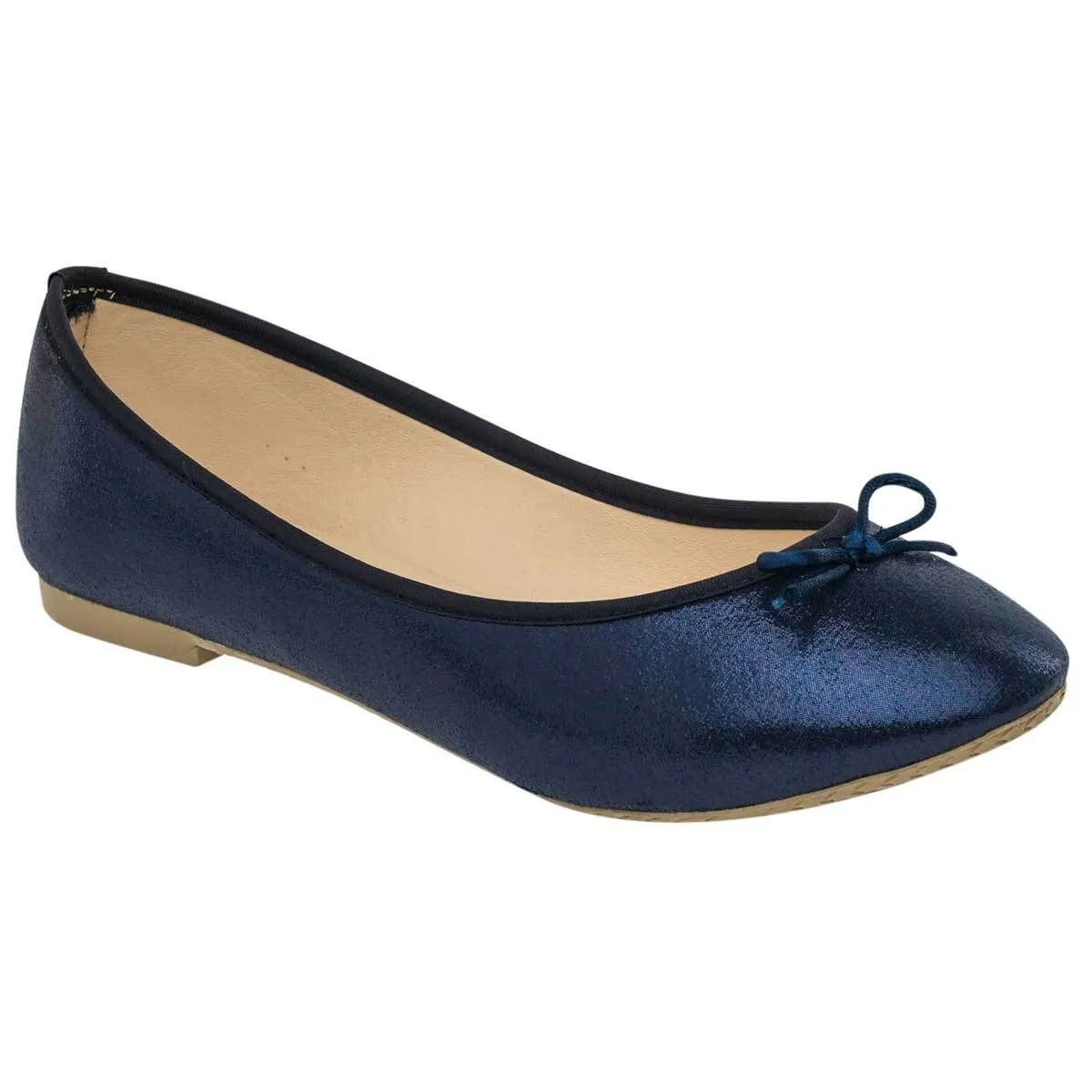 Flats clasicas Exterior Piel sintética Color Marino de Sexy Girl