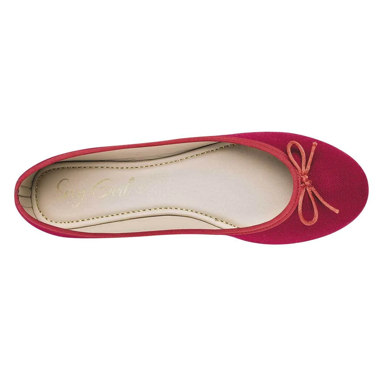 Flats clasicas Exterior Piel sintética Color Rojo de Sexy Girl