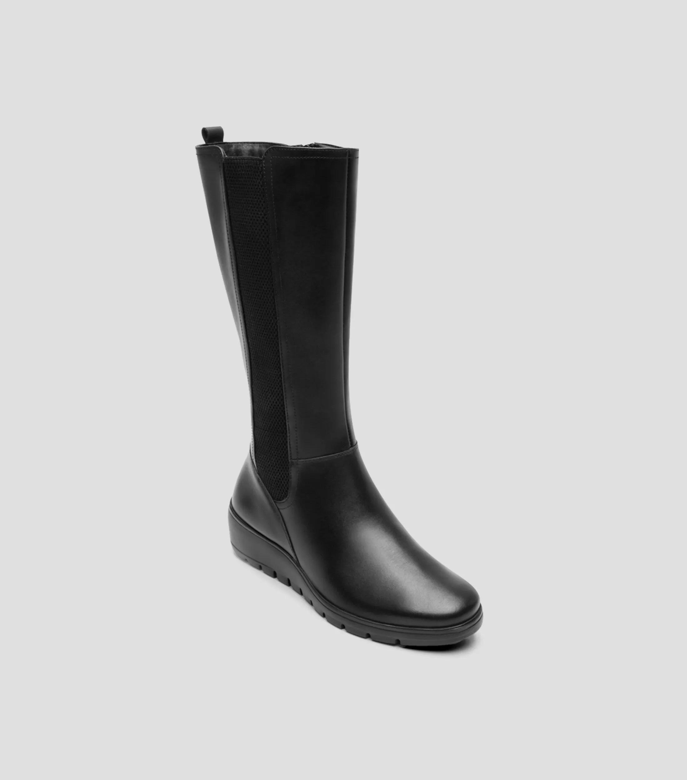 Flexi Botas largas en piel con tacón bajo Cataleya 104822 Mujer