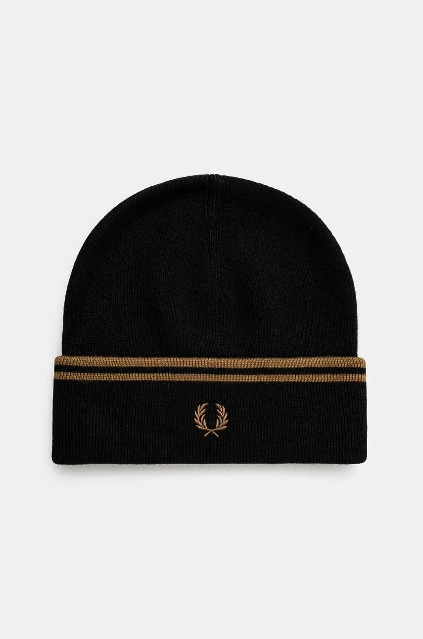 Fred Perry Twin Tipped Merino Wool Beanie