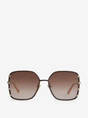 Gafas de Sol Rectangulares Celeste