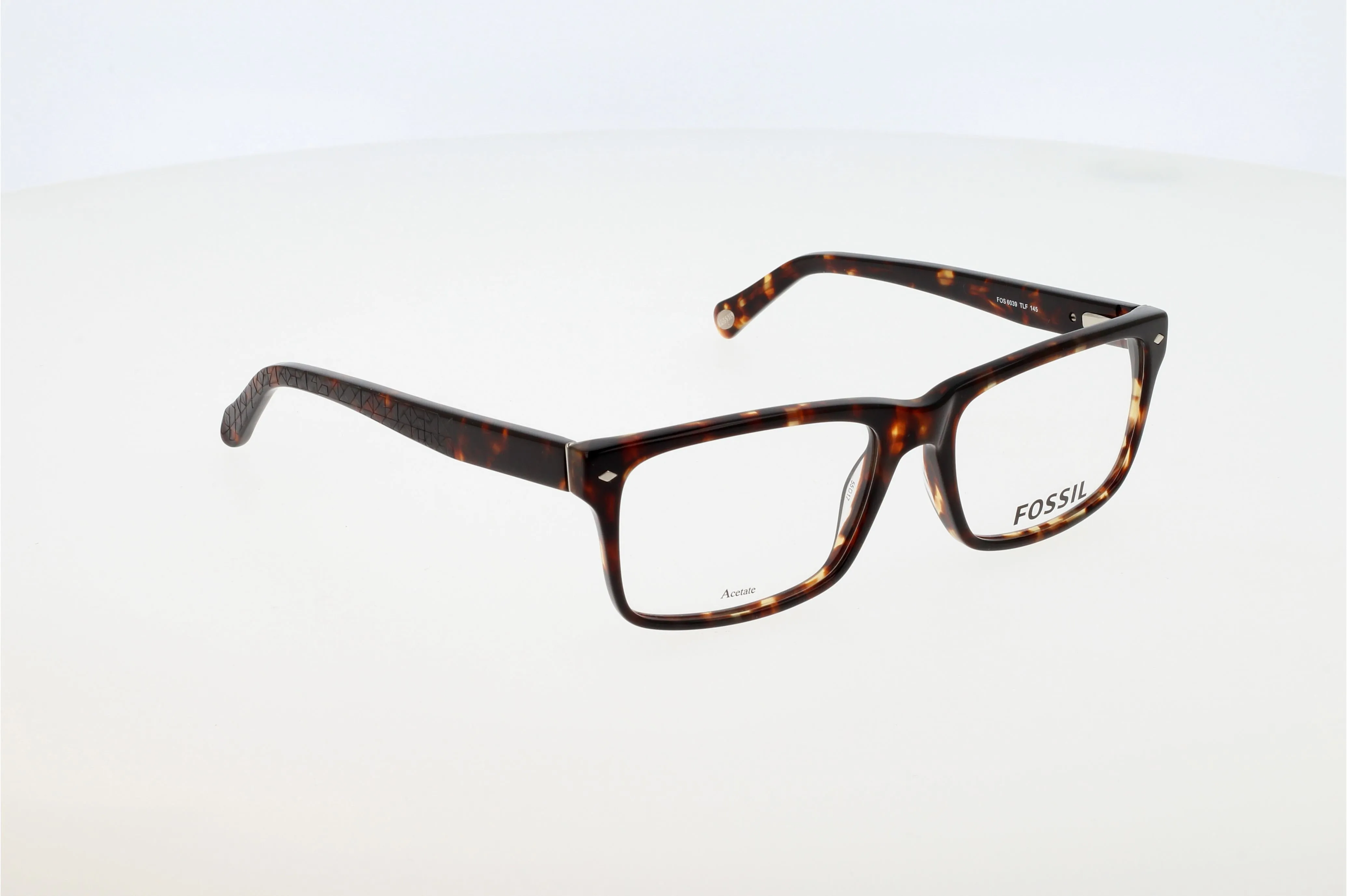 Gafas oftálmicas Fossil FOS 6039 Hombre Color Café