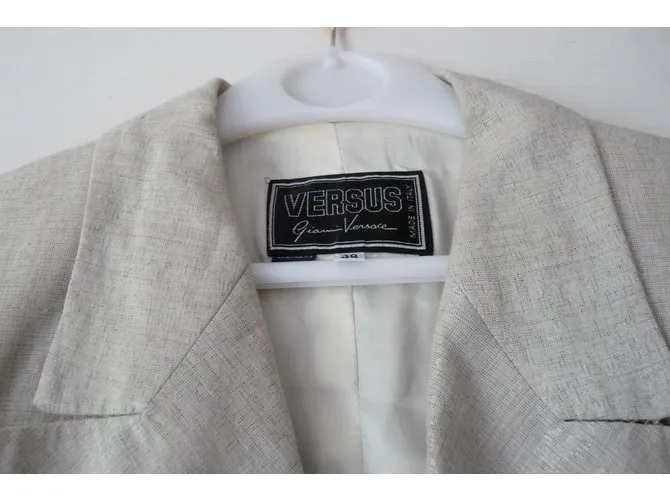 Gianni Versace Chaquetas Plata 