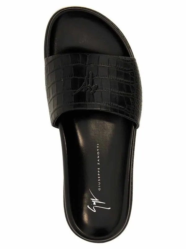 Giuseppe Zanotti Chanclas - Negro