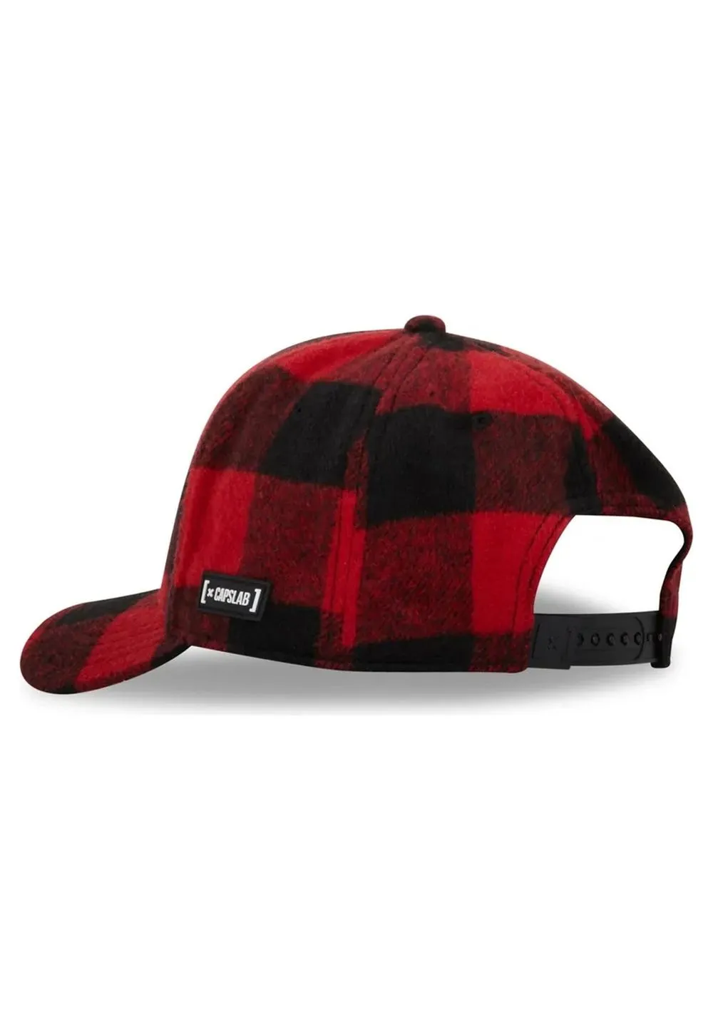 Gorra capslab roja cuadros tom tj6 cap