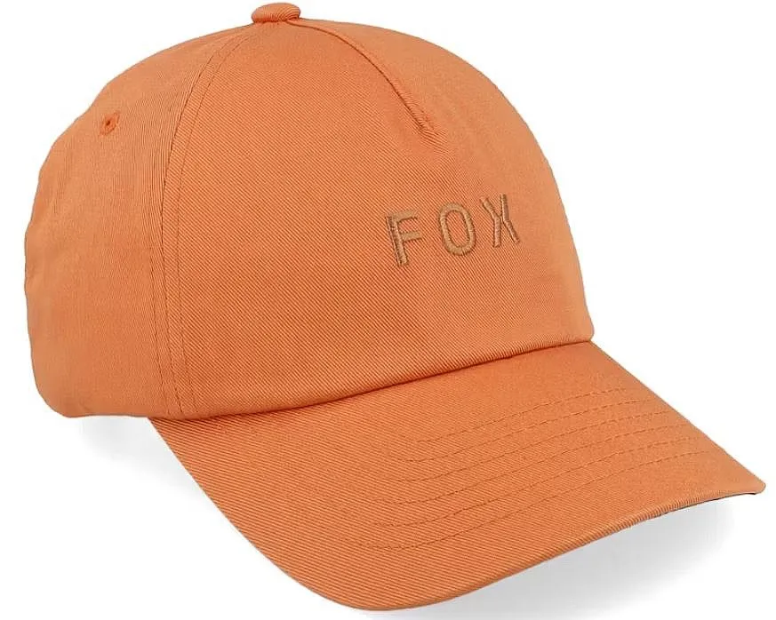 gorra con visera Fox Wordmark Adjustable - Atomic Orange - women´s