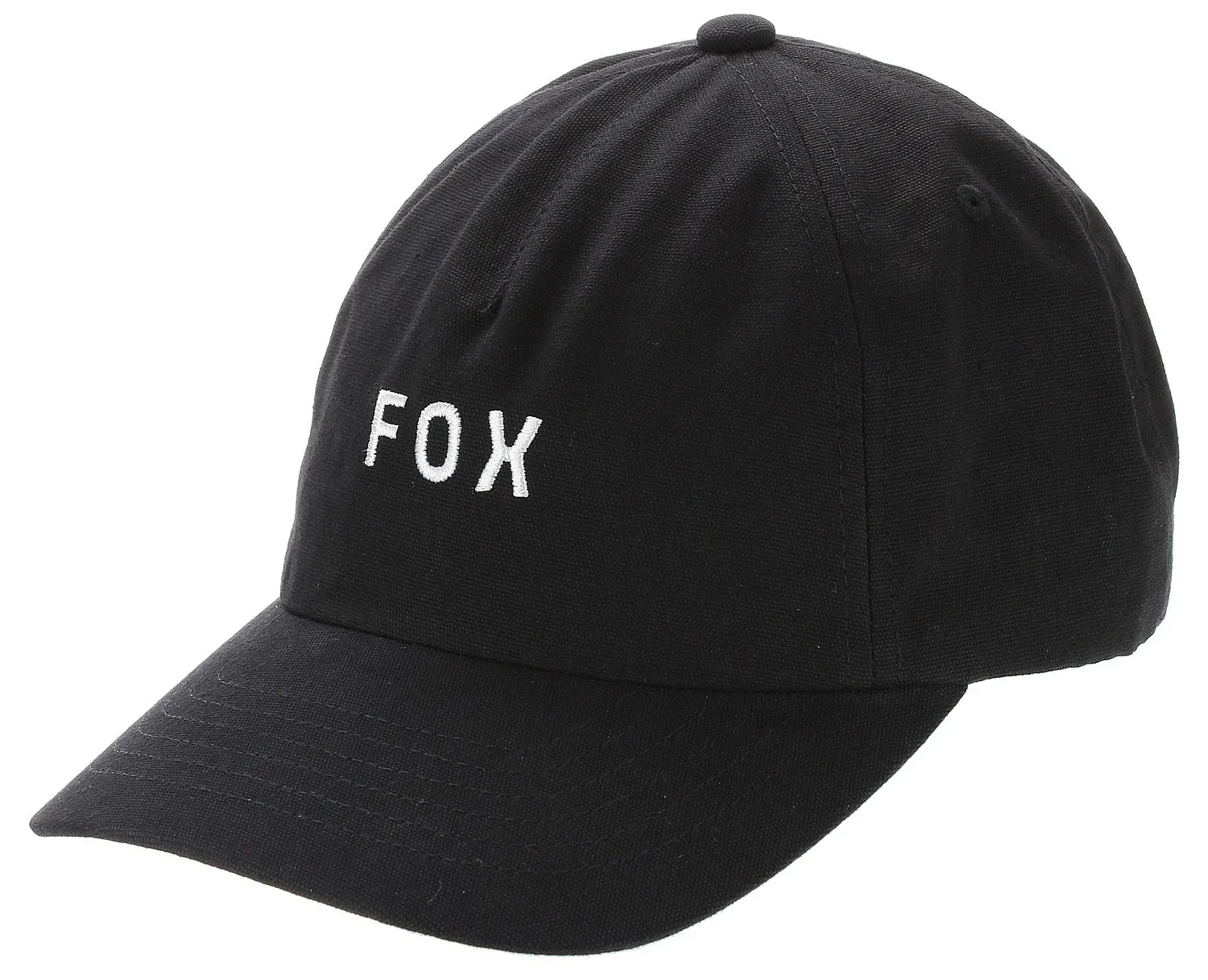 gorra con visera Fox Wordmark Adjustable - Black - men´s