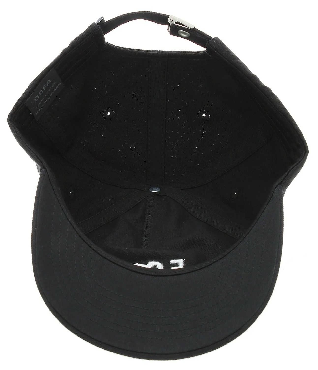 gorra con visera Fox Wordmark Adjustable - Black - men´s