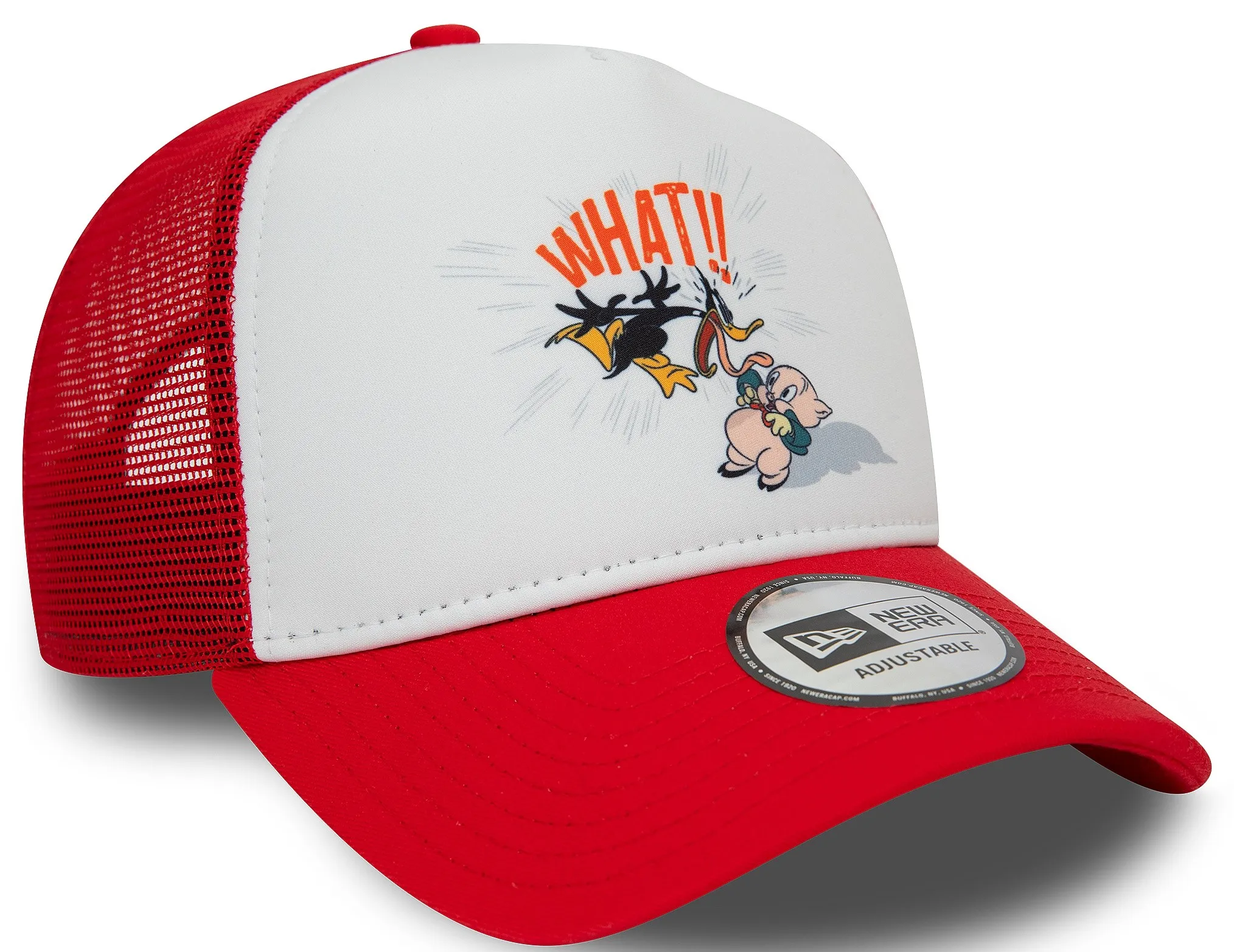 gorra con visera New Era 9FO AF Character Trucker Warner Bros Looney - Scarlet - men´s