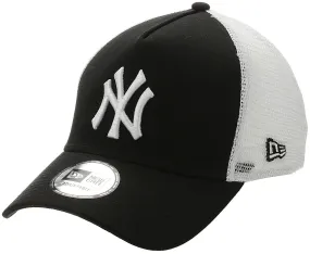 gorra con visera New Era 9FO AF Clean Trucker MLB New York Yankees - Black/White - men´s