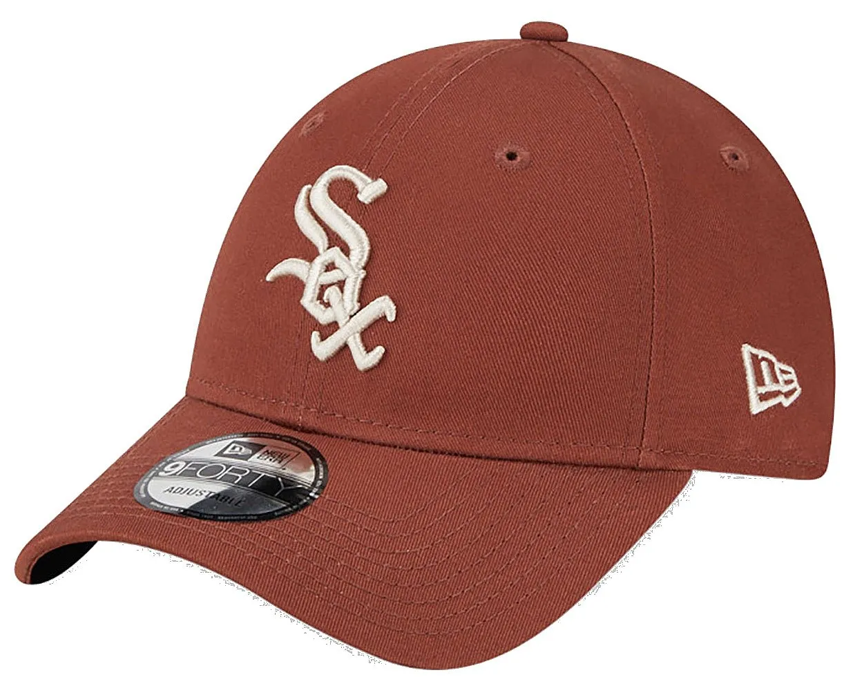 gorra con visera New Era 9FO League Essential MLB Chicago White Sox - Walnut Brown/Stone - men´s