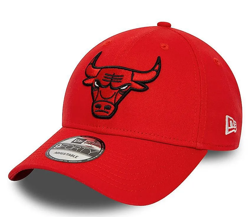 gorra con visera New Era 9FO Side Patch NBA Chicago Bulls - Faded Red/Faded Red - men´s