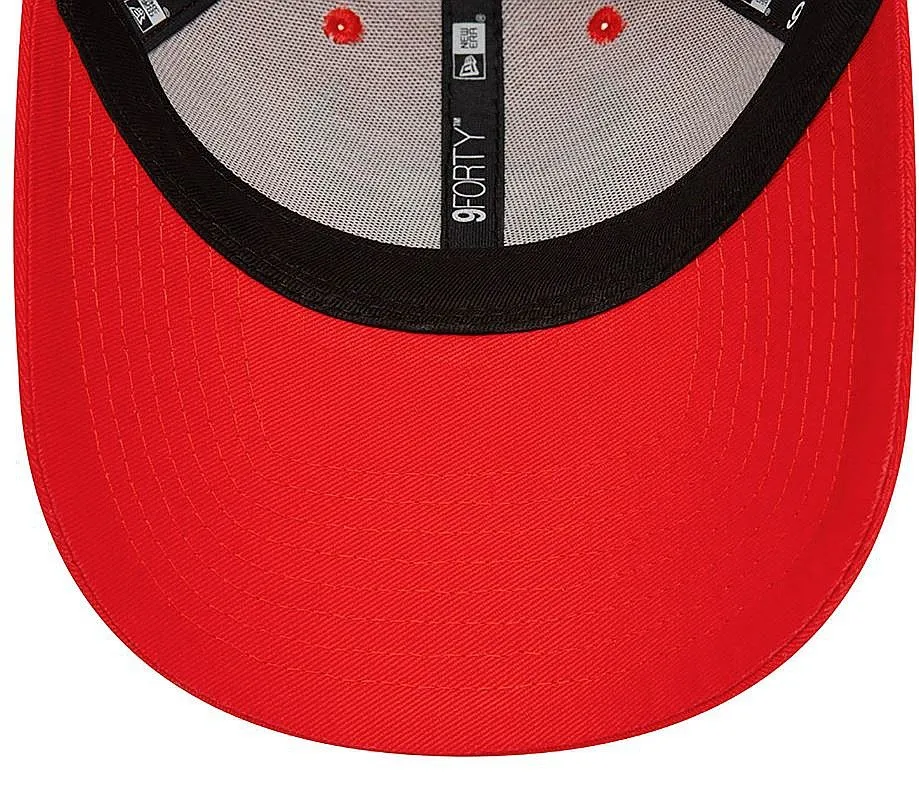 gorra con visera New Era 9FO Side Patch NBA Chicago Bulls - Faded Red/Faded Red - men´s