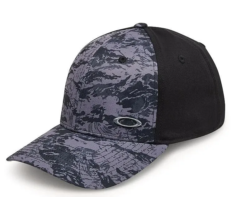 gorra con visera Oakley Tinfoil II - Tiger Mountain Camo Grey - men´s