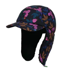 gorra con visera Roxy Roxy X Rowley Trapper - KVJ6/True Black Darkreds Floral - women´s