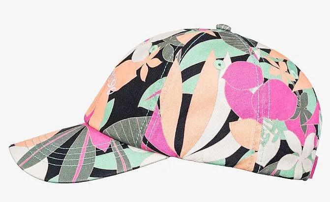 gorra con visera Roxy Toadstool Printed - KVJ6/Anthracite Palm Song - women´s