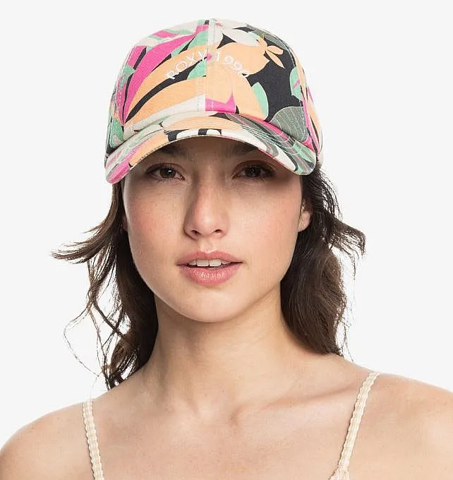 gorra con visera Roxy Toadstool Printed - KVJ6/Anthracite Palm Song - women´s