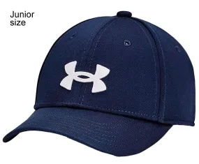 gorra con visera Under Armour Blitzing Youth - Midnight Navy/White - boy´s