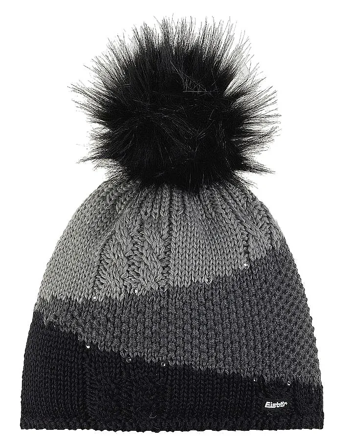 gorra Eisbär Eden Lux Crystal MÜ - 009/Schwarz/Anthrazit/Graumele/Schwarz - women´s