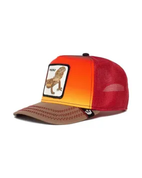 Gorra goorin naranja lagarto dust devil trucker cap