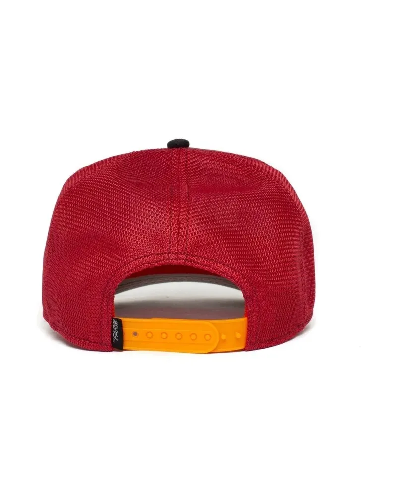 Gorra goorin naranja lagarto dust devil trucker cap