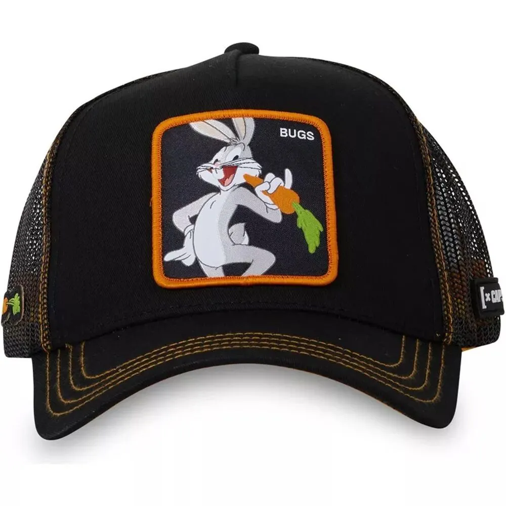 Gorra Negra Capslab Bugs Bunny LOO7