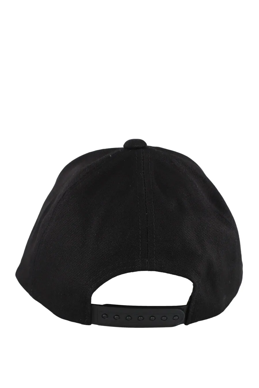 Gorra negra con logo 