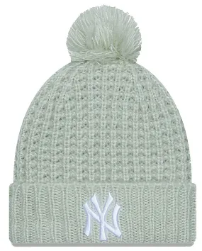 gorra New Era Cosy Pom MLB New York Yankees - Blue Teal/White - women´s