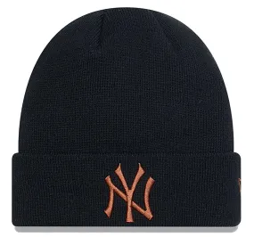 gorra New Era League Essential Cuff MLB New York Yankees - Black/Toasted Peanut - men´s