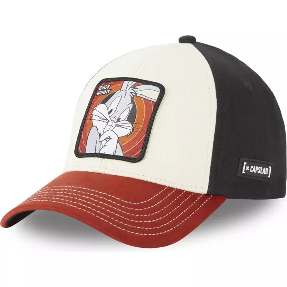 Gorra Roja-Beige Capslab Bugs Bunny LOO8