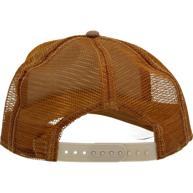 Gorra trucker marrón lobo Howler de Goorin Bros.