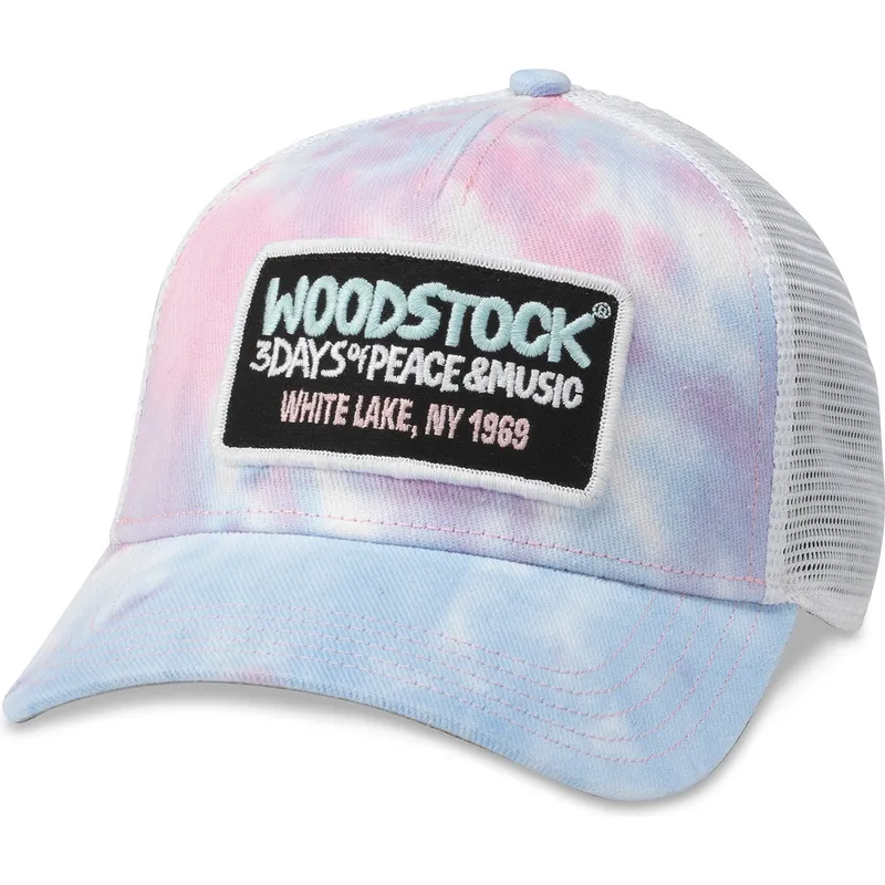 Gorra trucker multicolor snapback Woodstock Valin de American Needle