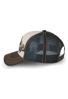 Gorra von dutch marron/gris patches03 trucker cap