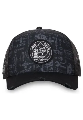 Gorra von dutch negra logos 01 trucker cap