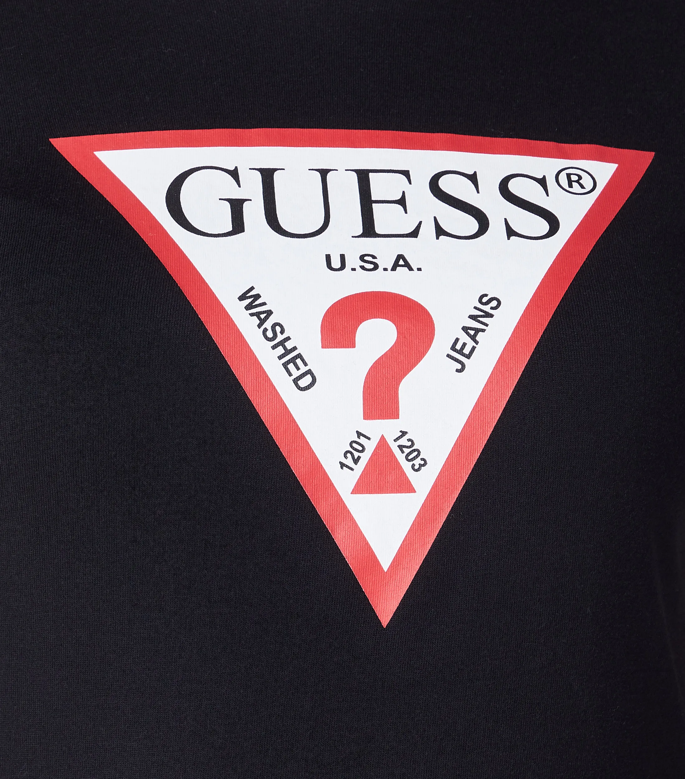 Guess Playera cuello redondo manga corta con estampado Mujer