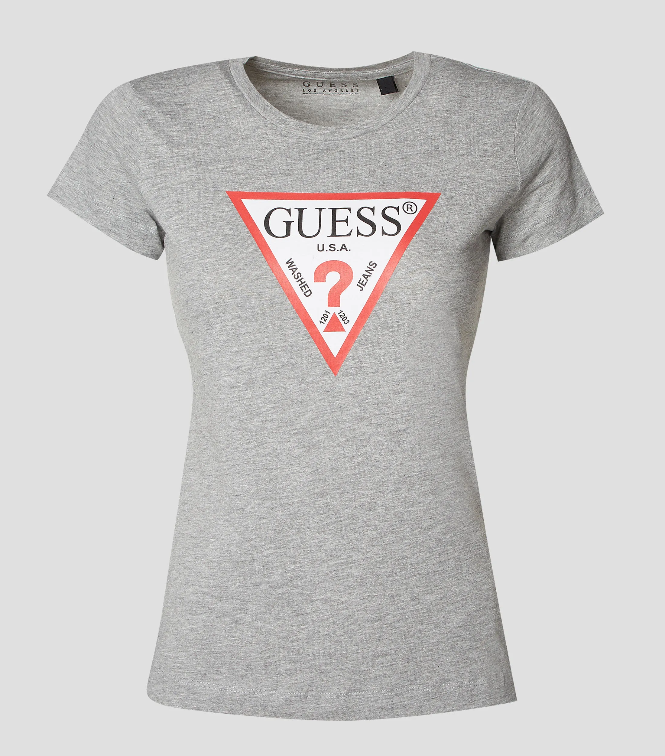 Guess Playera cuello redondo manga corta Icon Mujer