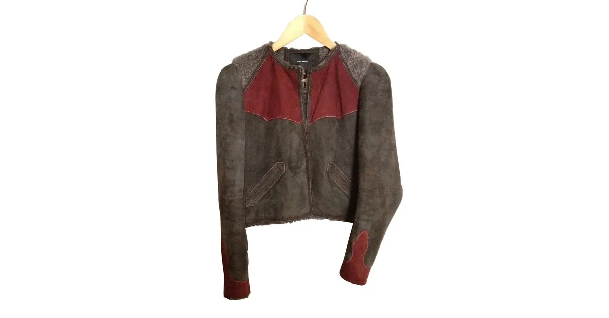 Isabel Marant Chaquetas Gris 