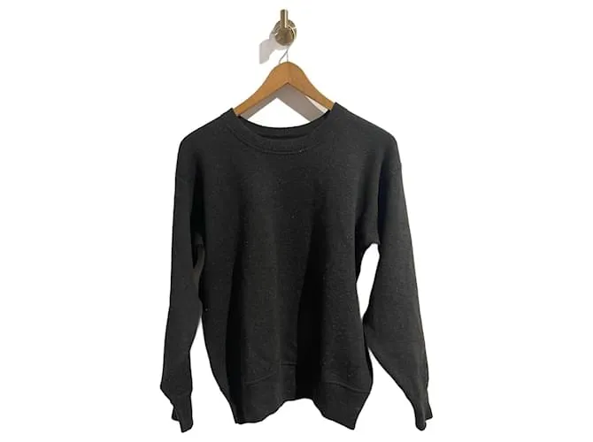 ISABEL MARANT ETOILE Punto Camiseta.Internacional M Algodón Negro 