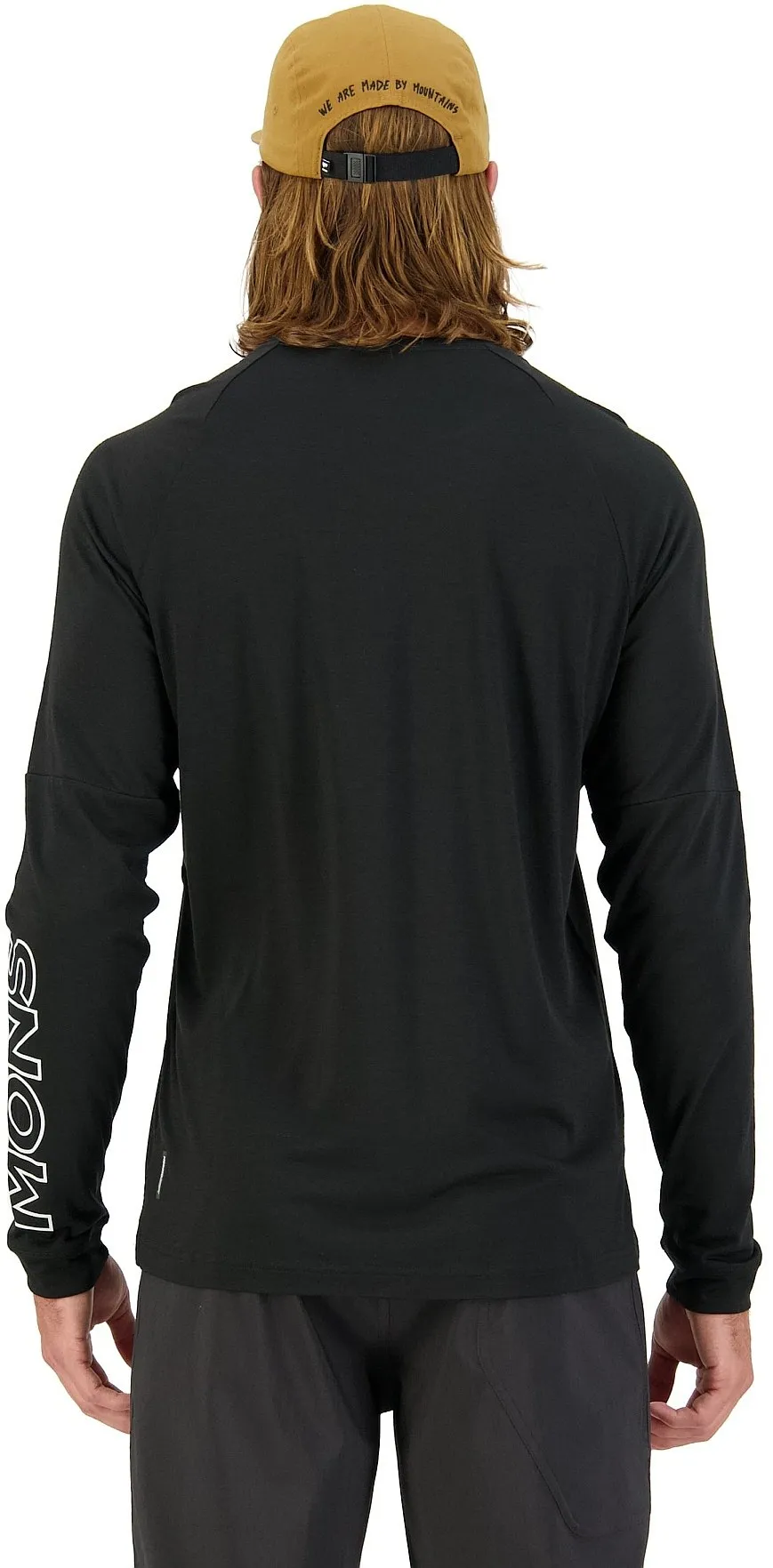 jersey Mons Royale Tarn Merino Shift Wild Jersey LS - Black - men´s