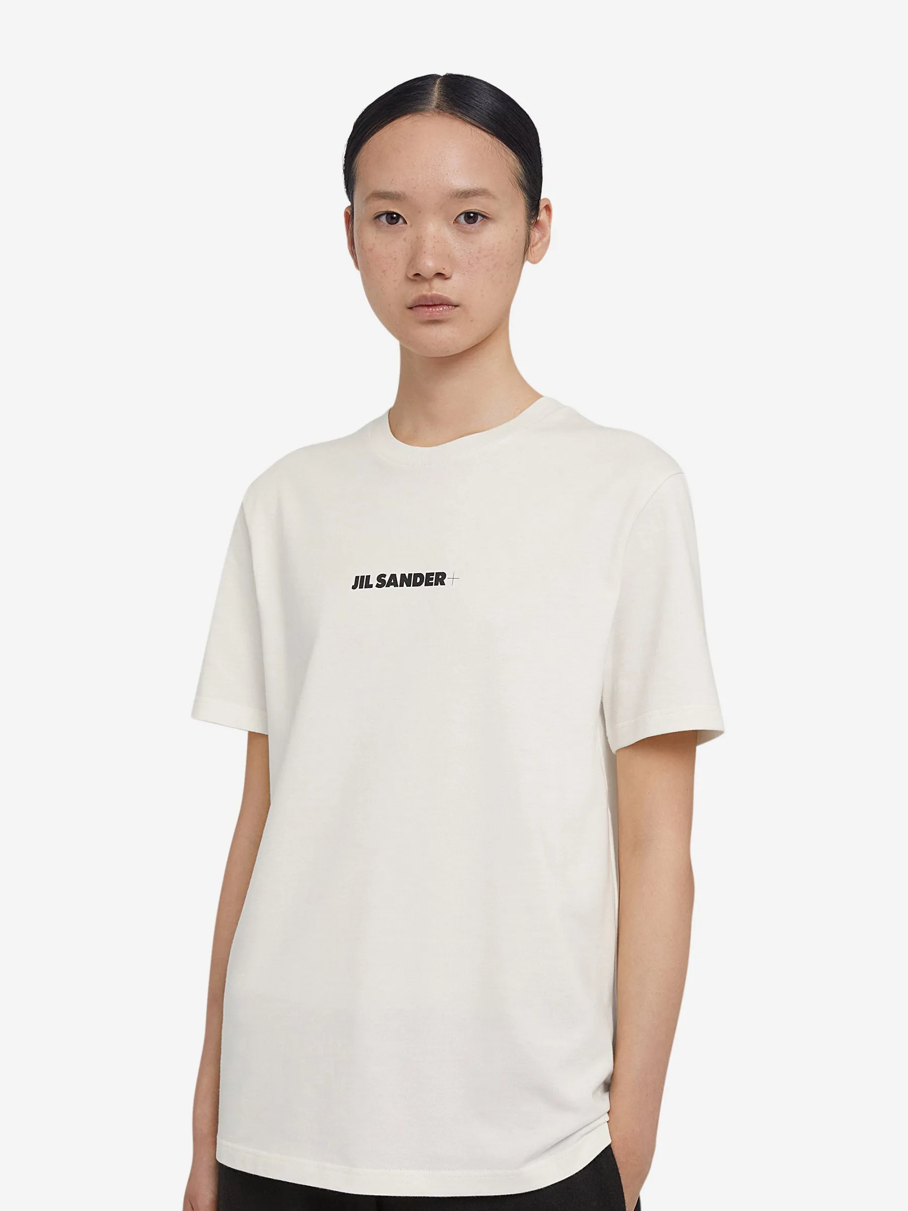 Jil Sander Camiseta Logo Algodón