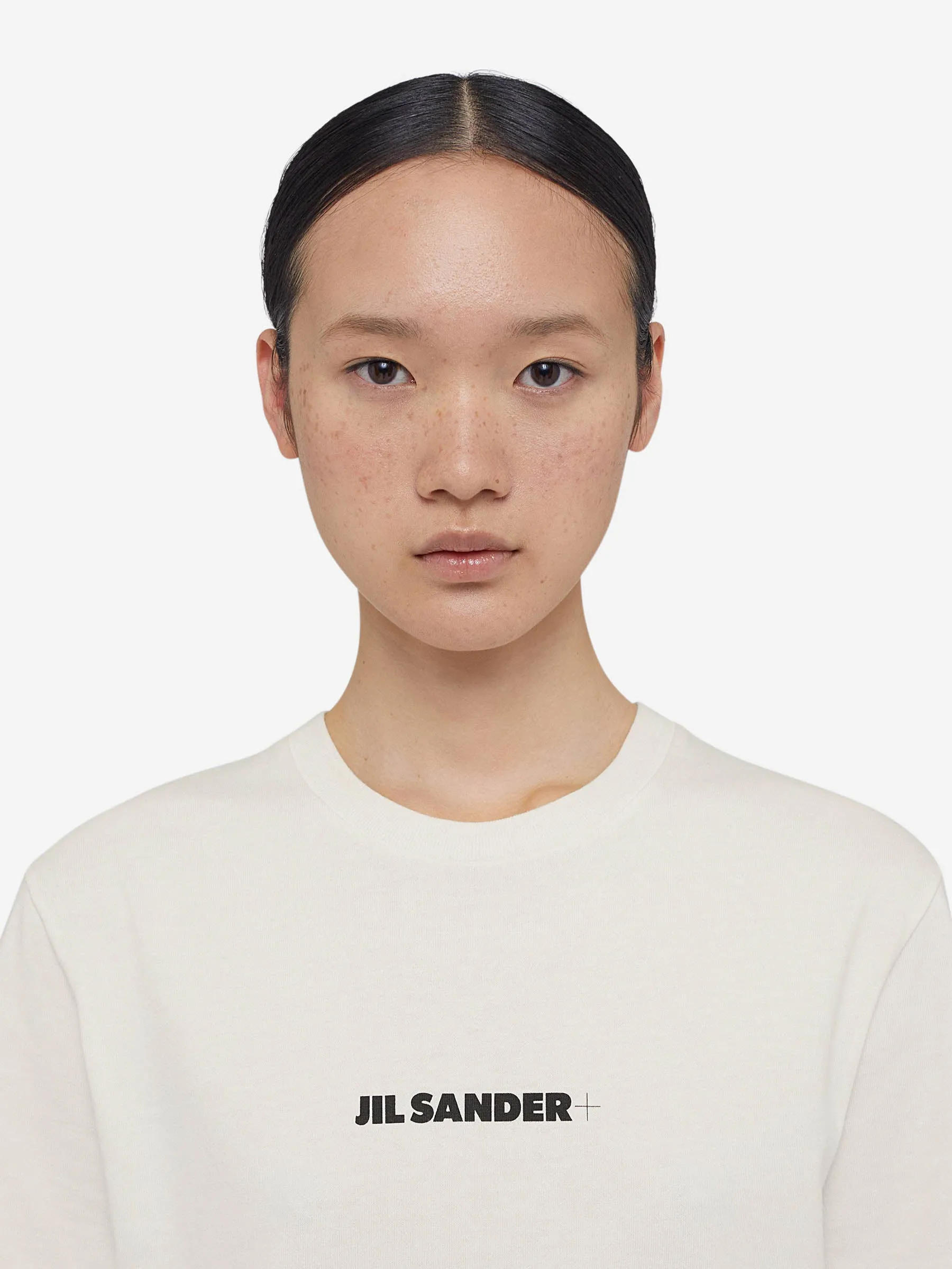 Jil Sander Camiseta Logo Algodón