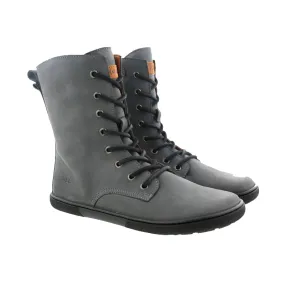 Koel - Faro Lambswool Dark Grey - Botas barefoot calientes