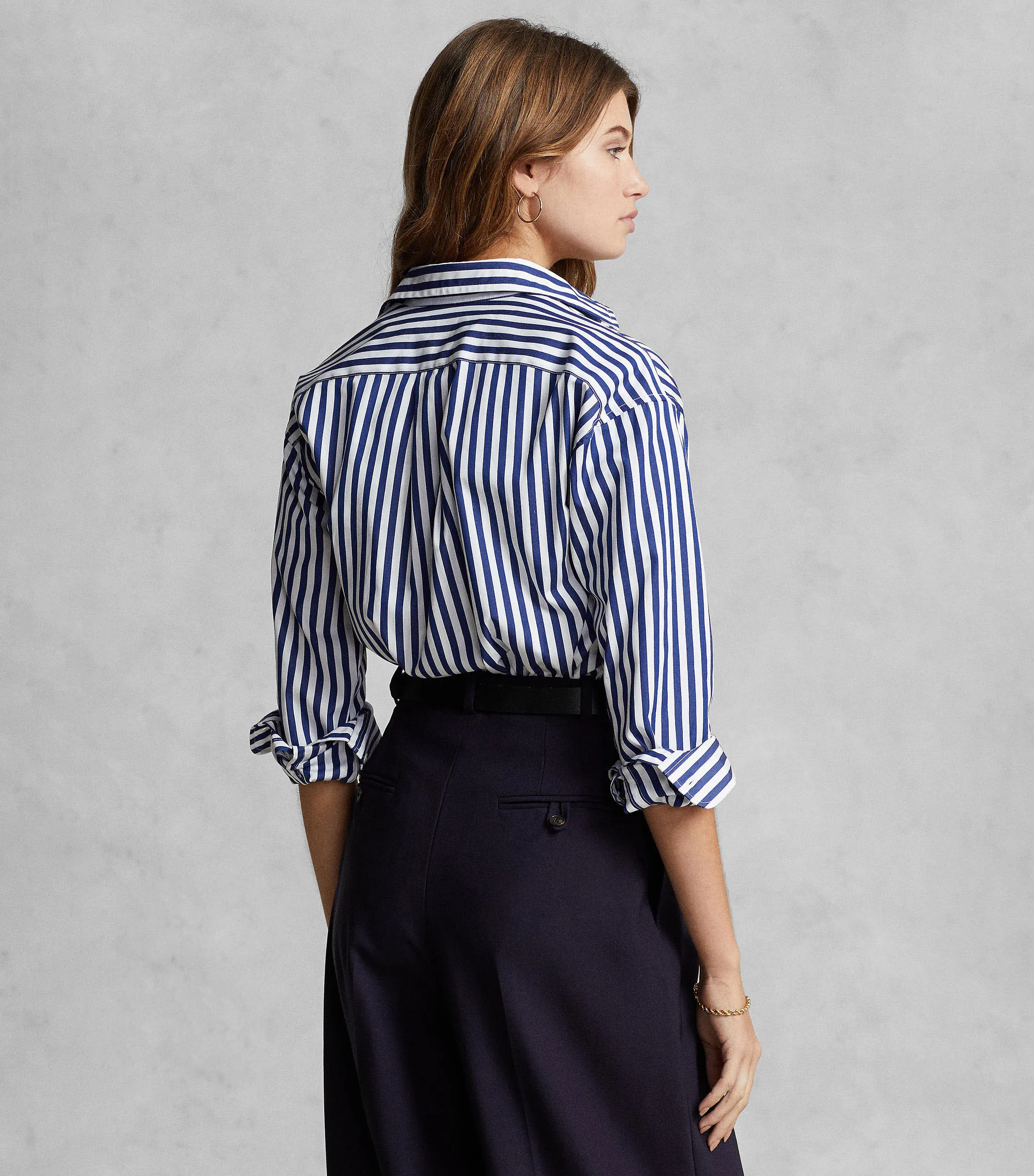 Lauren Ralph Lauren Camisa a rayas de manga larga Mujer