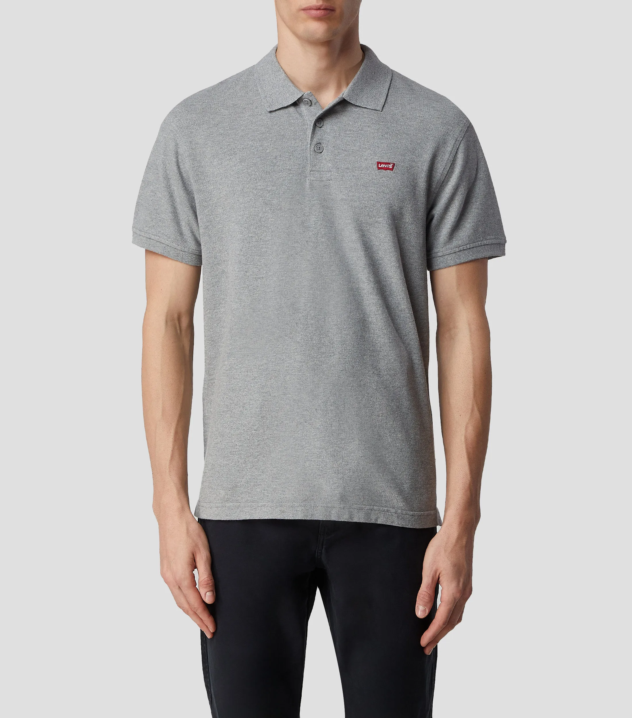 Levi's Playera tipo polo con manga corta lisa Hombre