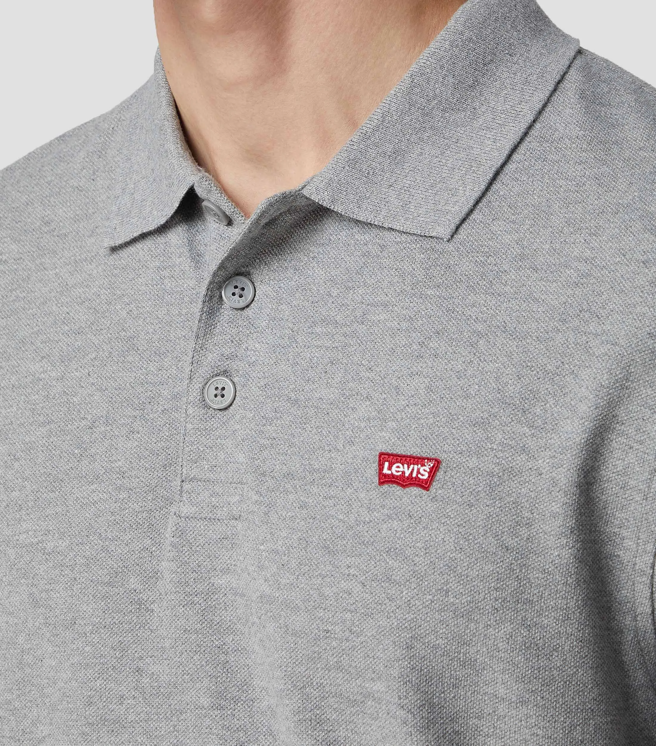 Levi's Playera tipo polo con manga corta lisa Hombre