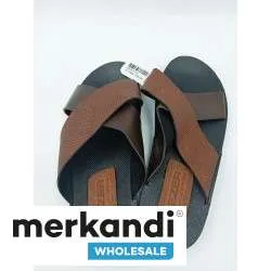 Lote Surtido de Chanclas de Hombre Marca Gezer y Otras - Venta Mayorista Tallas 40-45