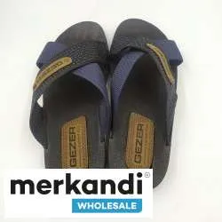 Lote Surtido de Chanclas de Hombre Marca Gezer y Otras - Venta Mayorista Tallas 40-45