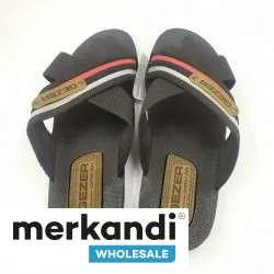 Lote Surtido de Chanclas de Hombre Marca Gezer y Otras - Venta Mayorista Tallas 40-45