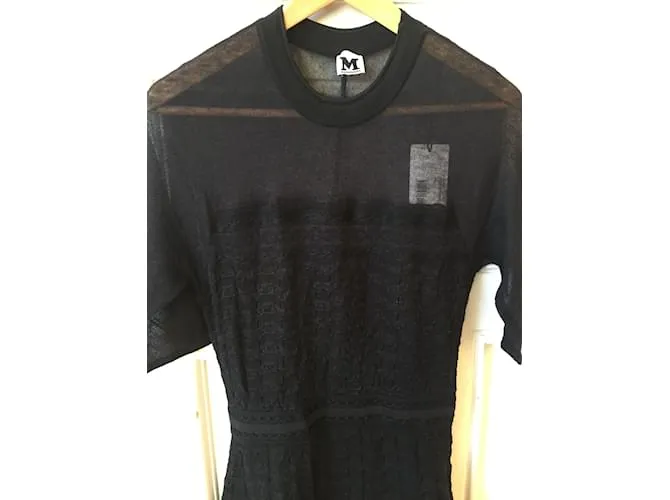 MISSONI Vestidos T.ÉL 44 Algodón Negro 